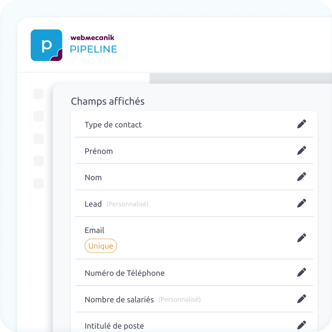 personalization of contacts